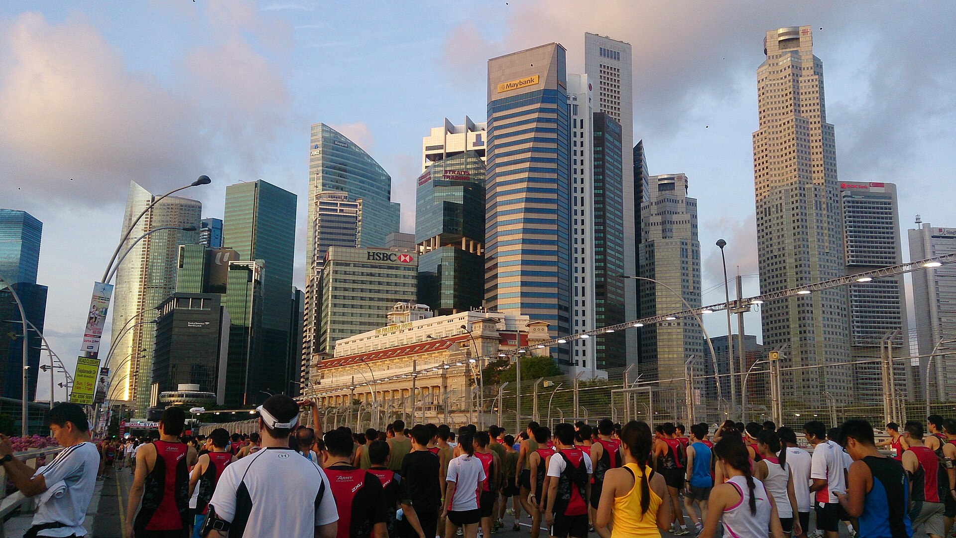 Singapore skyline